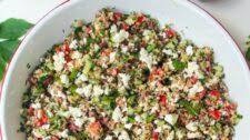 Greek Quinoa Salad with Feta