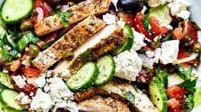 Greek Salad with Chicken