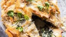 Greek Spinach and Feta Pie (Spanakopita)