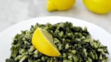 Greek Spinach and Rice – Spanakorizo