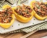 Greek Stuffed Peppers: Spinach and Feta
