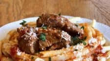 Greek Style Beef Stew in a Tomato Sauce (Moshari Kokkinisto)
