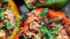 Greek Style Stuffed Peppers Recipe