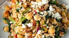 Greek Tomato & Chickpea Rice