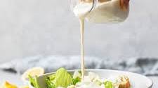 Greek Yogurt Caesar Salad Dressing