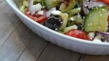 Greek Zoodle Salad