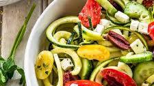 Greek Zoodle Salad