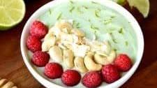 Green Avocado Smoothie Bowl