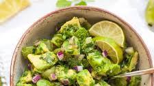 Green Cherry Tomato & Avocado Salsa