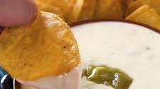 Green Chile White Queso Dip