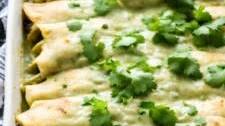 Green Enchiladas (Enchiladas Verde)