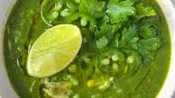 Green Garlic Ginger Chicken and Rice Soup