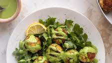 Green Goddess Chicken Ricotta Meatballs
