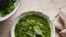 Green Mint & Mango Chutney (Raw, Healthy & Easy Relish)