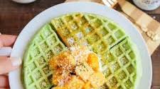 Green Tea Matcha Waffles