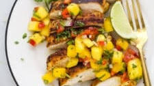 Grilled Chicken With Mango Salsa