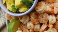 Grilled Chili Lime Shrimp with Mango Salsa