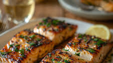 Grilled Cobia with Lemon-Herb Marinade