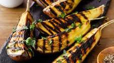 Grilled Eggplant with Tahini Dressing