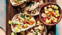 Grilled Fish Tacos with Mango Salsa