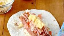 Grilled Ham Hawaiian Tacos
