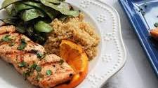 Grilled Orange Herb Salmon