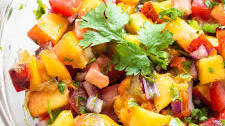 Grilled Peach Salsa