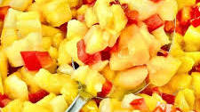 Grilled Pineapple Mango Salsa