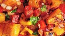 Grilled Pineapple Mango Salsa