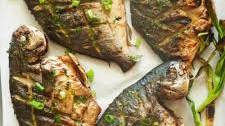 Grilled Pompano Fish
