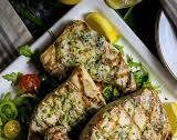 Grilled Swordfish with Herb Butter