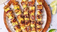 Grilled Teriyaki Chicken Skewers