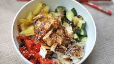 Grilled Teriyaki Tofu Bowls