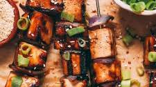 Grilled Teriyaki Tofu Skewers