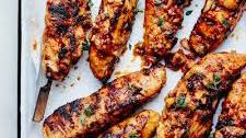Grilled harissa chicken