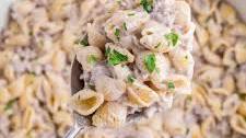 Ground Beef Alfredo