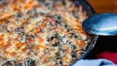 Ground Beef Spinach Casserole