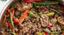 Ground Beef Stir Fry