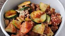 Ground Beef Zucchini Casserole