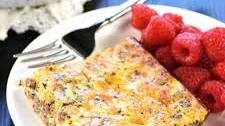 Ground Beef and Egg Breakfast Casserole