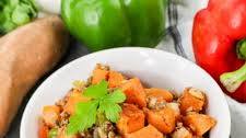Ground Beef and Sweet Potato Hash