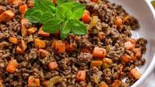 Ground Beef and Sweet Potato Hash
