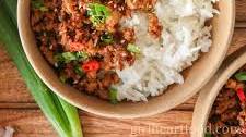 Ground Turkey Rice Bowls
