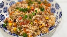 Ground Turkey and Rice Skillet