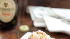Guinness Chocolate Cupcakes with Irish Whiskey Frosting