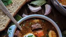 Gulaschsuppe, aka German Goulash Soup