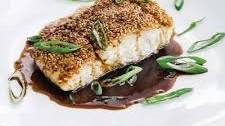 Halibut Recipe with Honey-Soy Glaze