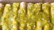 Hatch Green Chile Enchiladas