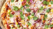 Hawaiian BBQ Chicken Pizza