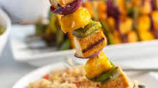 Hawaiian Grilled Tofu Skewers